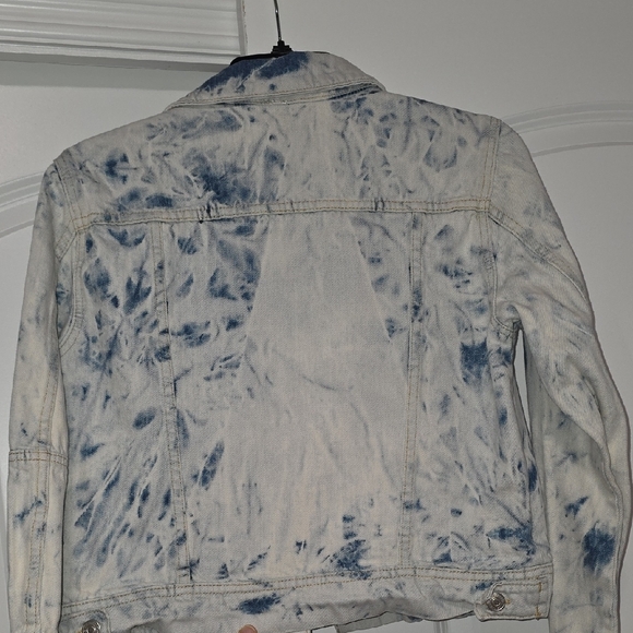 Free People Blue Tie-Dye Jean Jacket - Picture 7 of 10